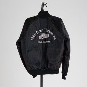 Vintage Satin Varsity Jacket